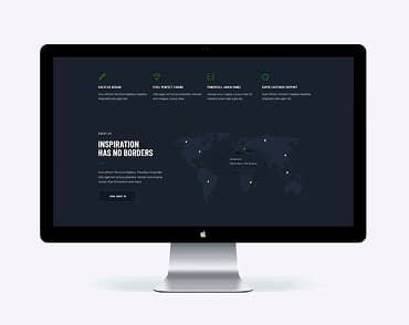 Головна сторінка Inspiration has no Borders